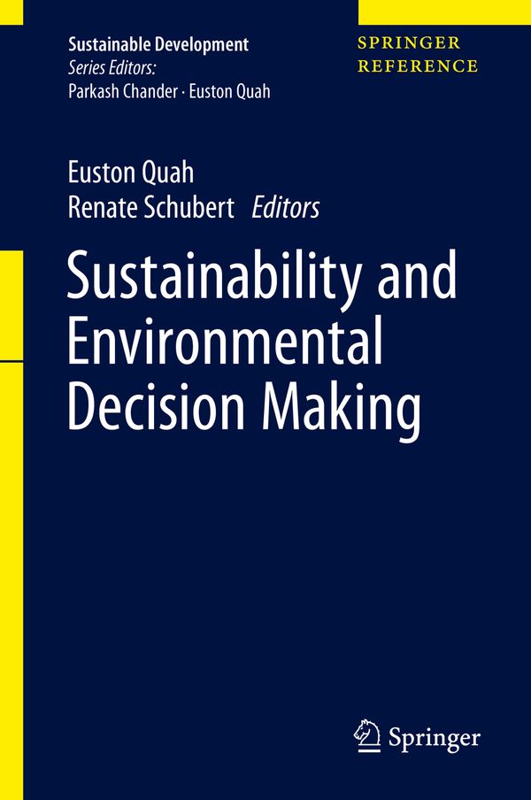 Sustainability and Environmental Decision Making | 1:a upplagan