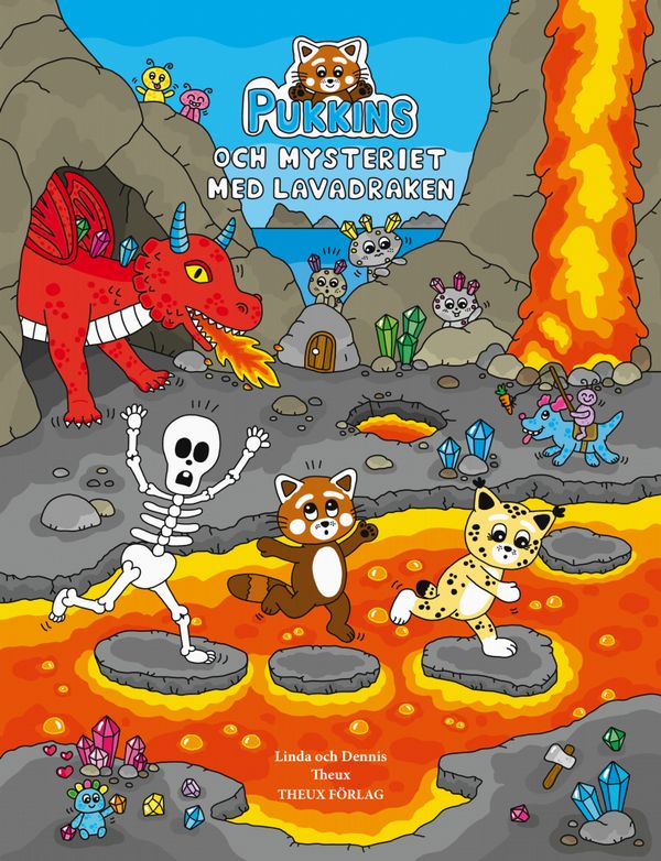 Pukkins och mysteriet med lavadraken | 1:a upplagan