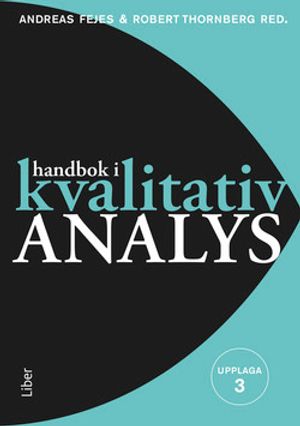 Handbok i kvalitativ analys | 3:e upplagan