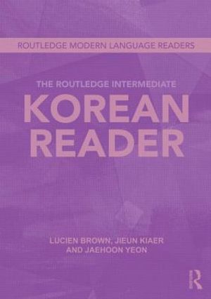 Routledge intermediate korean reader