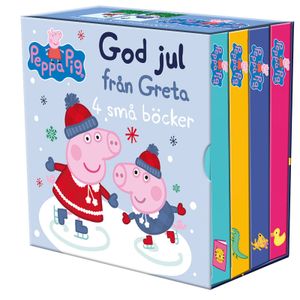 Greta Gris: God jul från Greta 4 små böcker | 1:a upplagan