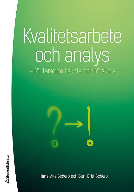 Kvalitetsarbete och analys | 1:a upplagan