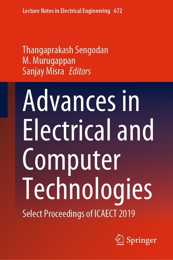Advances in Electrical and Computer Technologies | 1:a upplagan