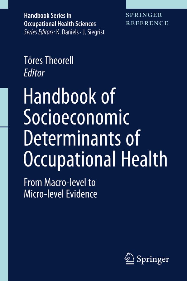 Handbook of Socioeconomic Determinants of Occupational Health | 1:a upplagan