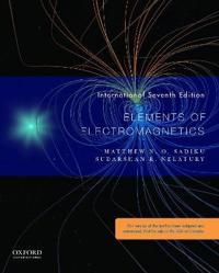Elements of Electromagnetics | 7:e upplagan