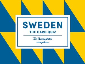 Sweden - The card quiz