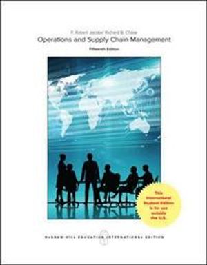 Operations and supply chain management