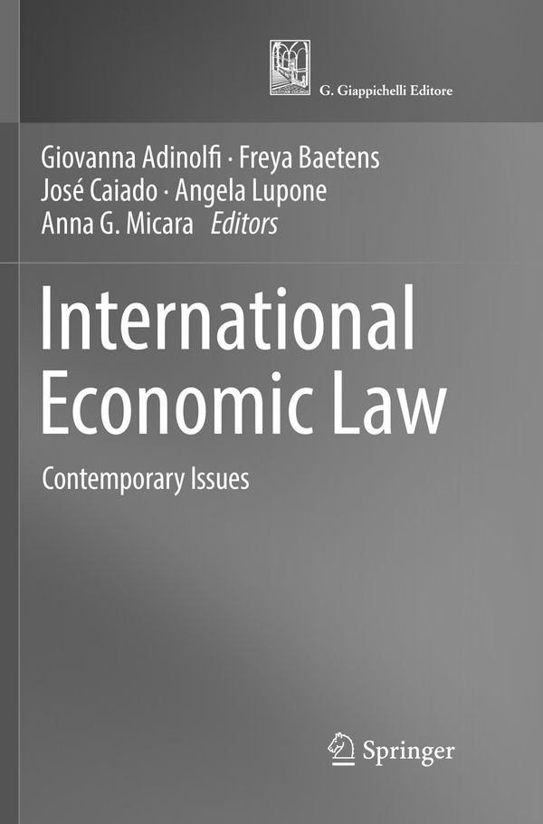 International Economic Law | 1:a upplagan
