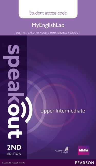 Speakout Upper Intermediate 2nd Edition MyEnglishLab Student Access Card (Standalone) | 2:a upplagan