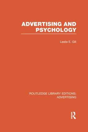 Advertising and Psychology | 1:a upplagan