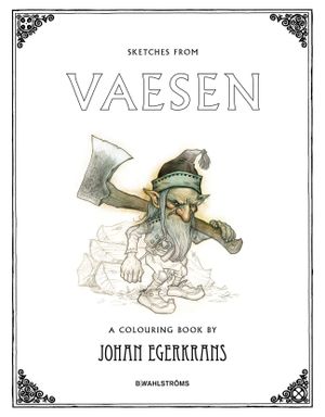 Sketches from Vaesen : a colouring book | 1:a upplagan