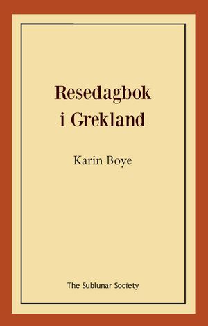 Resedagbok i Grekland