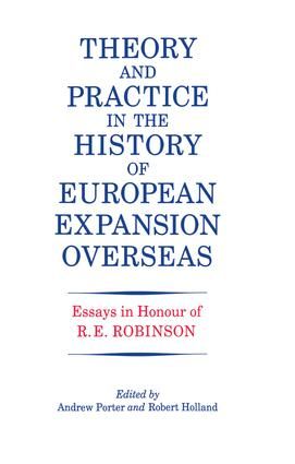 Theory and Practice in the History of European Expansion Overseas | 1:a upplagan