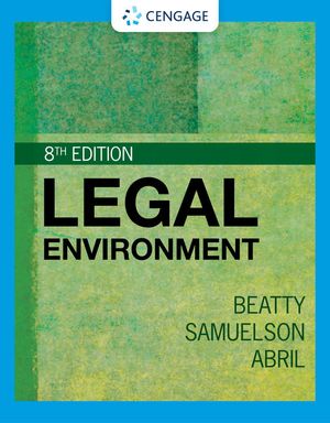 Legal Environment | 8:e upplagan