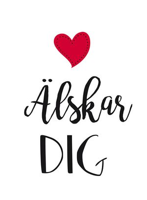 Älskar dig