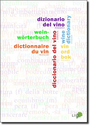 Vinordbok på sex språk : svenska, engelska, franska, tyska, spanska, italienska | 1:a upplagan