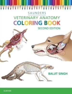 Veterinary Anatomy Coloring Book |  2:e upplagan