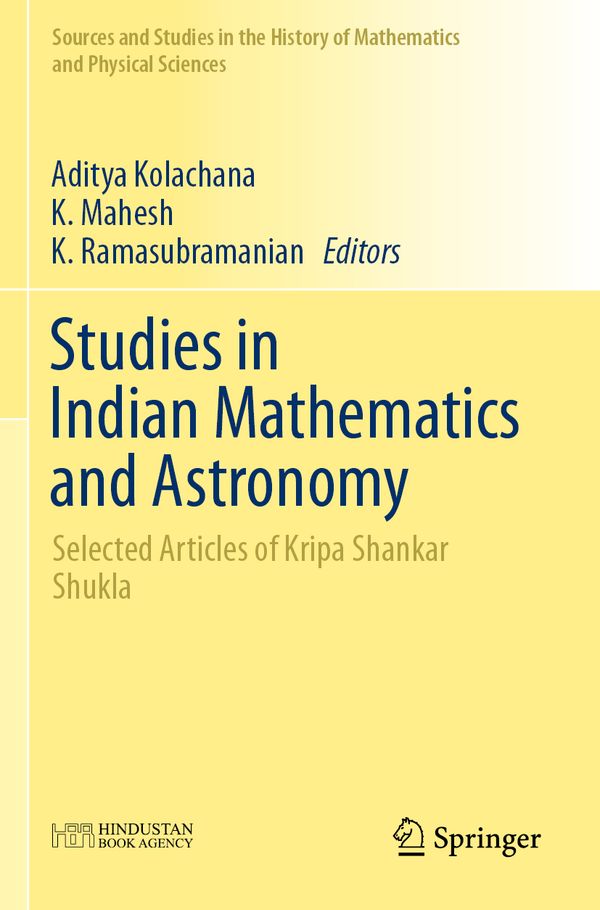 Studies in Indian Mathematics and Astronomy | 1:a upplagan