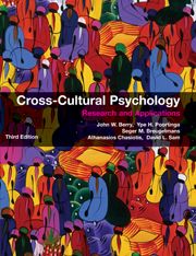 Cross-Cultural Psychology | 3:e upplagan