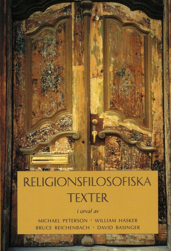 Religionsfilosofiska texter | 0:e upplagan