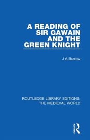 A Reading of Sir Gawain and the Green Knight | 1:a upplagan