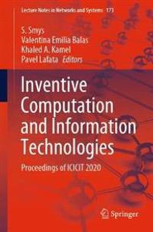 Inventive Computation and Information Technologies | 1:a upplagan