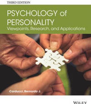 Psychology of Personality - Viewpoints, Research, and Applications, 3rd Edi | 1:a upplagan