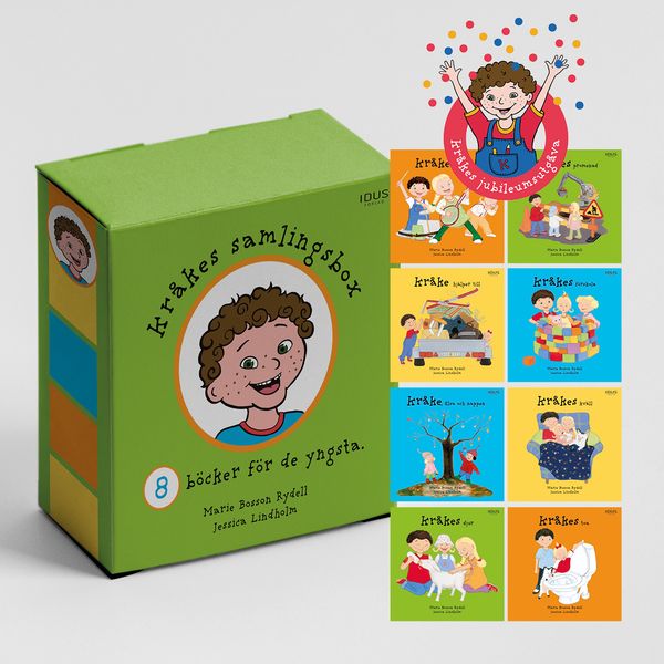 Kråkes samlingsbox - 8 böcker för de minsta | 0:e upplagan
