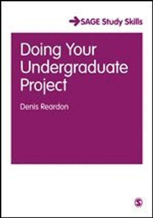 Doing Your Undergraduate Project | 1:a upplagan