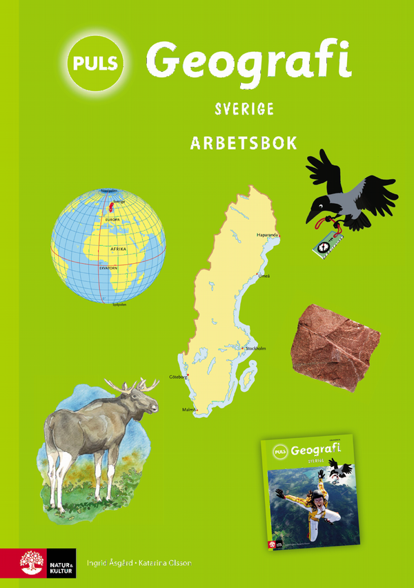 PULS Geografi 4-6 Sverige - arbetsbok | 1:a upplagan