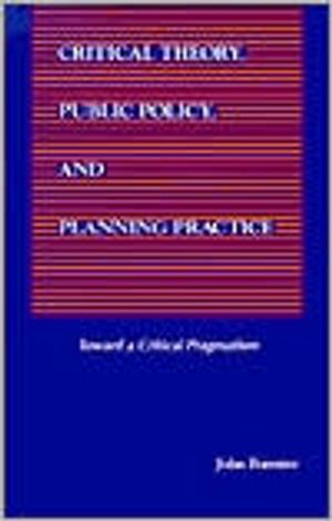 Critical Theory, Public Policy, and Planning Practice