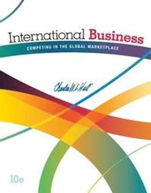 International business: competing in the global marketplace