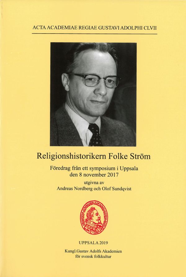 Religionhistorikern Folke Ström | 0:e upplagan