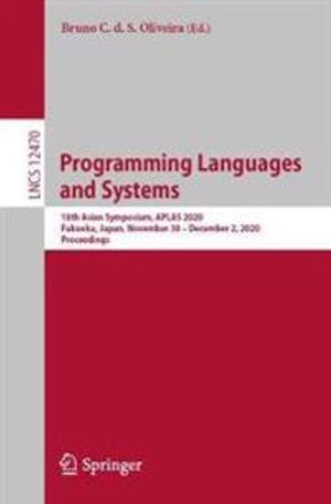 Programming Languages and Systems | 1:a upplagan