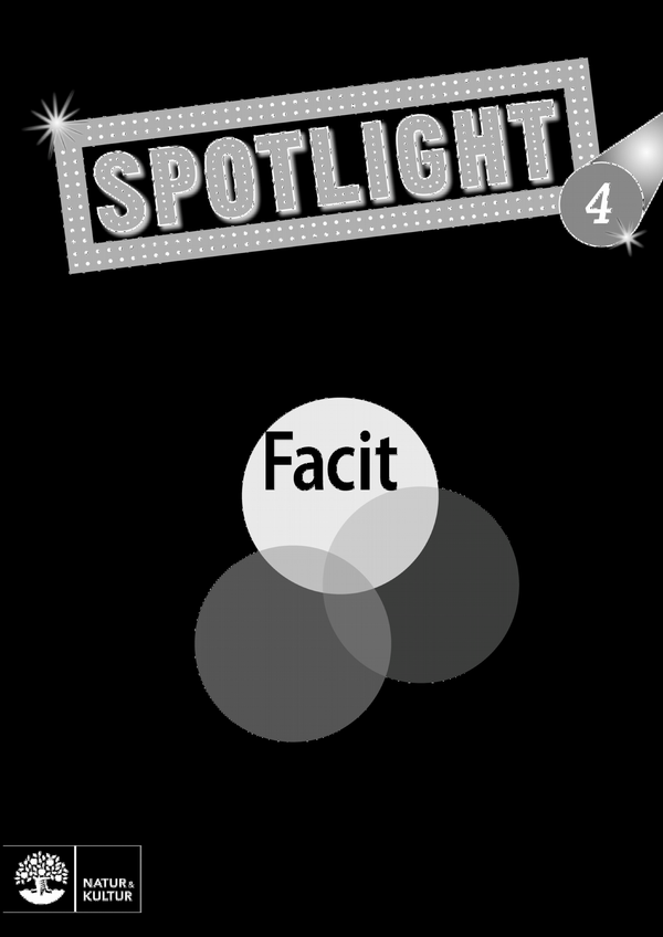 Spotlight 4 facit | 1:a upplagan