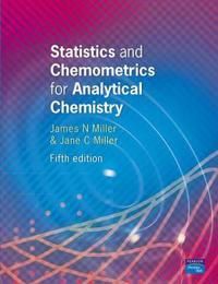 Statistics and Chemometrics for Analytical Chemistry | 5:e upplagan