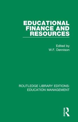 Educational Finance and Resources | 1:a upplagan