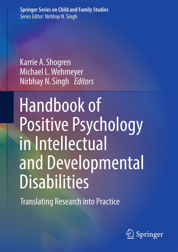 Handbook of Positive Psychology in Intellectual and Developmental Disabilities | 1:a upplagan