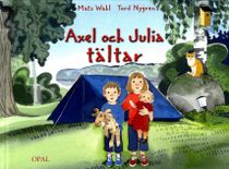 Axel och Julia tältar