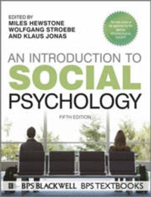 An Introduction to Social Psychology | 1:a upplagan