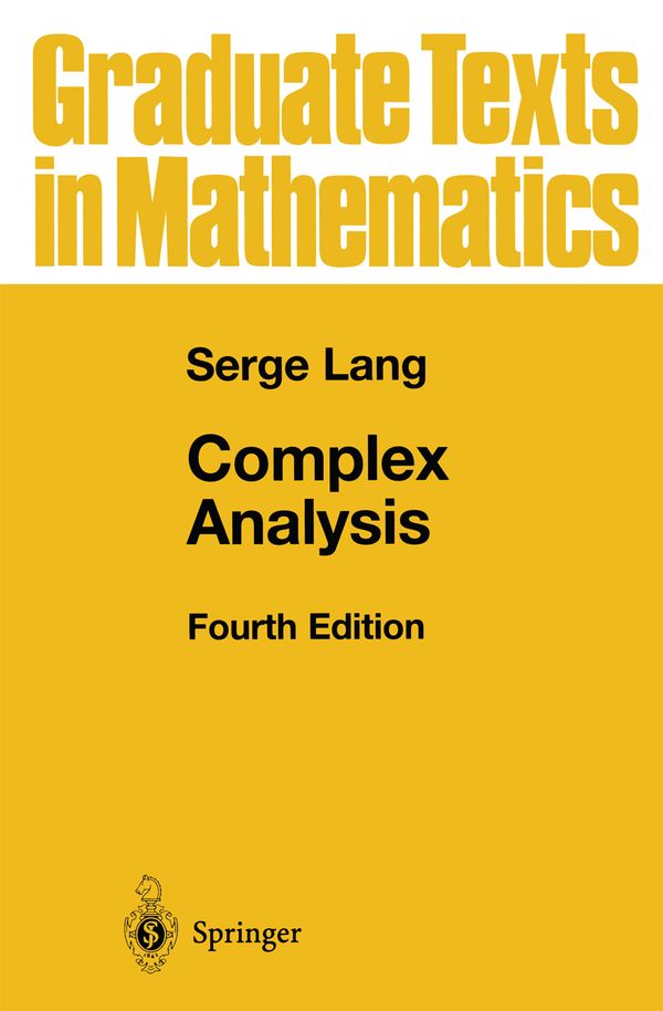 Complex Analysis | 419 993:e upplagan