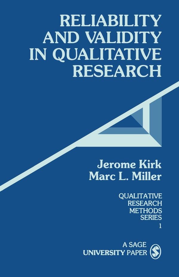 Reliability and Validity in Qualitative Research | 0:e upplagan