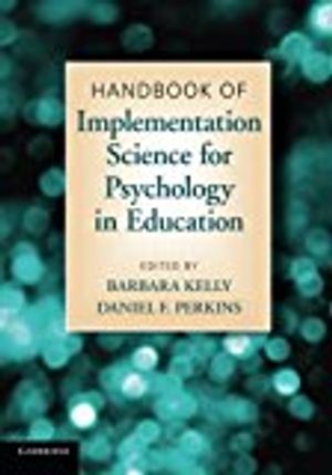 Handbook of Implementation Science for Psychology in Education