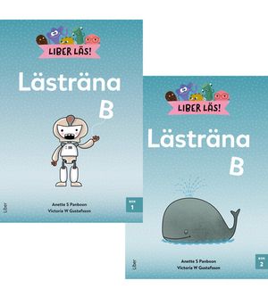 Liber Läs Lästräna B bok 1 och 2 | 1:a upplagan