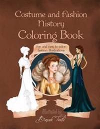 Costume and Fashion History Coloring Book | 0:e upplagan