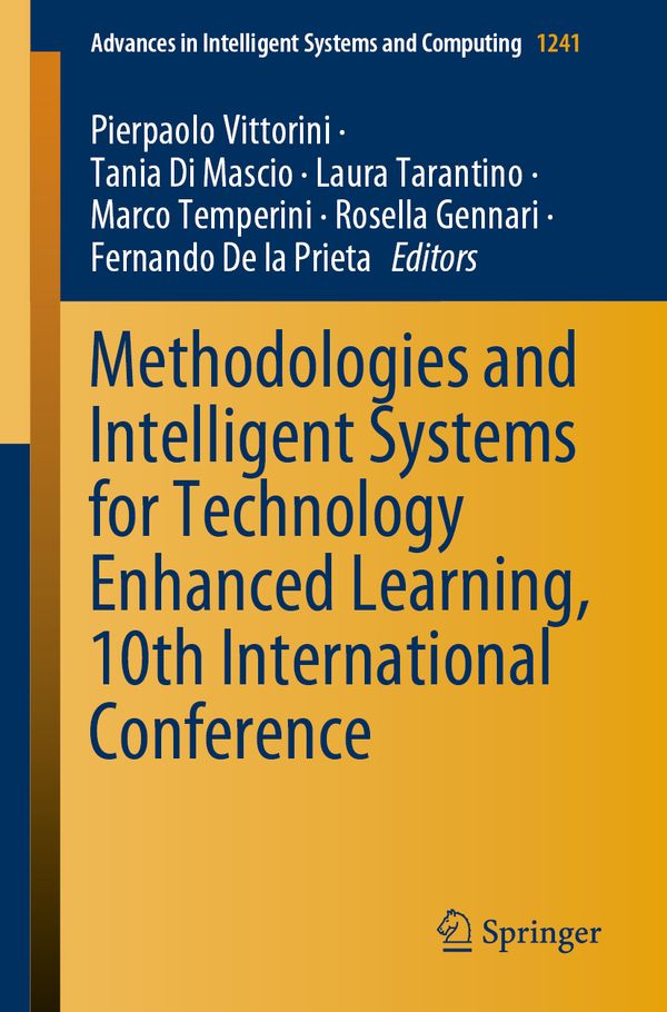 Methodologies and Intelligent Systems for Technology Enhanced Learning, 10th International Conference | 1:a upplagan