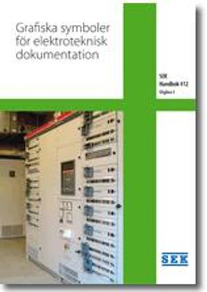 SEK Handbok 412 - Grafiska symboler för elektroteknisk dokumentation | 3:e upplagan