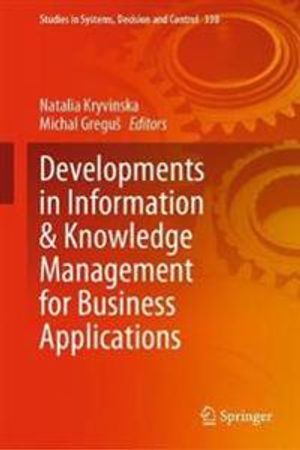 Developments in Information & Knowledge Management for Business Applications | 1:a upplagan