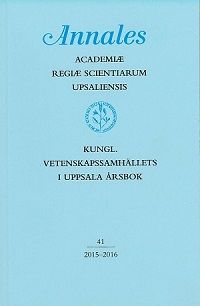Kungl. Vetenskapssamhällets i Uppsala årsbok 41/2015-2016 | 0:e upplagan