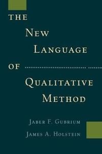 The New Language of Qualitative Method | 11 999:e upplagan